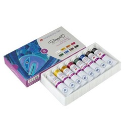 Набор акриловых красок  8цв 18 мл Сонет к/уп 28412523 Невская палитра