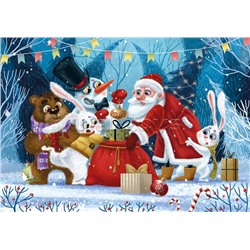 Пазлы 60 "Мешок подарков"