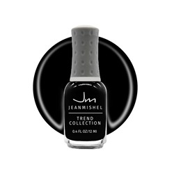 Лак для ногтей Jeanmishel, тон 199, чёрный, 12 мл