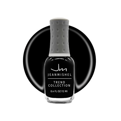 Лак для ногтей Jeanmishel, тон 199, чёрный, 12 мл