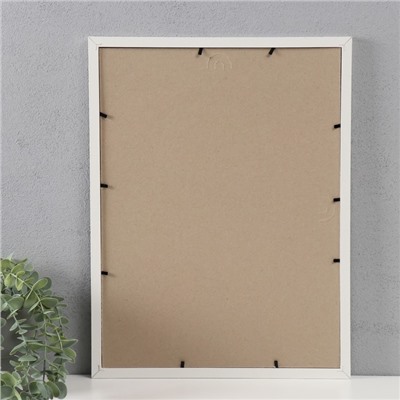 Фоторамка для фото 30×40 см Columbia, МДФ, белая