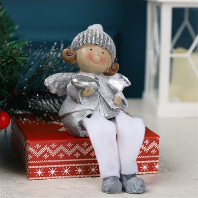 Фигурка висячие ножки Ангел 9 см / L2089 /уп 2/240/