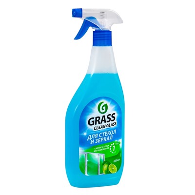 Средство для мытья стёкол и зеркал Clean Glass, голубая лагуна, 600 мл