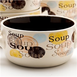 23542 Набор супниц 6пр 380мл LR (х6)