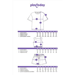 Комплект (Футболка+Шорты) PLAYTODAY, 1088832