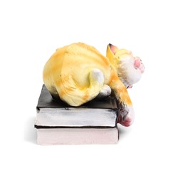 Садовая фигура из гипса «Спящий Кот», 15×23×13 см