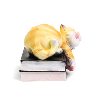 Садовая фигура из гипса «Спящий Кот», 15×23×13 см