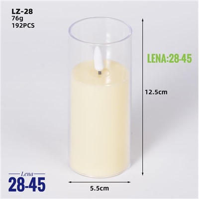 Светодиодные беспламенные мерцающие свечи