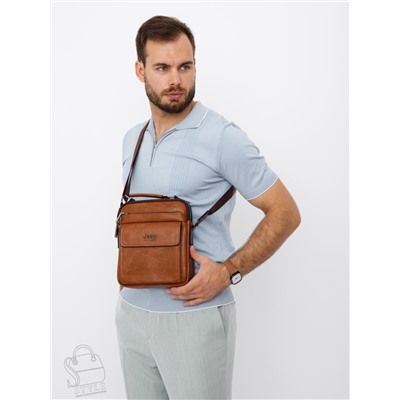 Сумка мужская 8805-2 orange  Jeep в Новосибирске