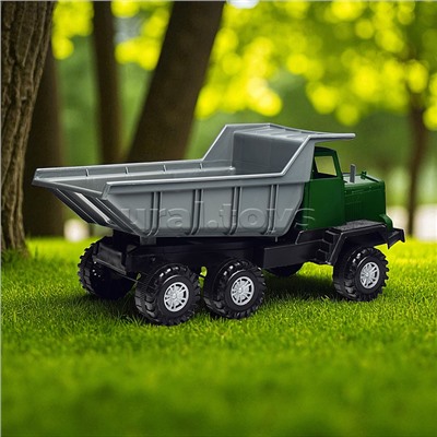 Автопарк "Самосвал большой" зелёный