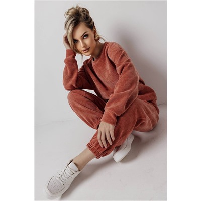 Блузка женская  4465В/03/Терракотовый