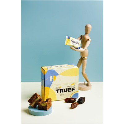 Трюфель финиковый Банановый брауни / 360 г / 24 конфеты / шоу-бокс / ТМ MyTruef