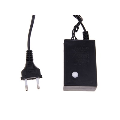 Гирлянда «Водопад» 2×1.5 м, IP44, тёмная нить, 400 LED, свечение бело-синее, 8 режимов, 220 В