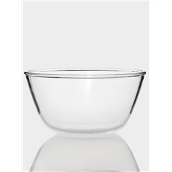 Салатник Доляна Simple, 1.45 л, 19×9.5 см, стекло, прозрачный