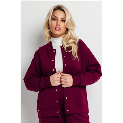 Жакет женский  4471Т/01/Бордовый