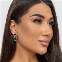 Серьги коллекция "Дубай" покрытие позолота, 5808, арт.216.102