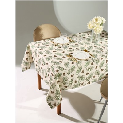 Скатерть новогодняя «Этель» Christmas tree 147×180± 3 см, 100% хлопок, саржа 190 г/м²