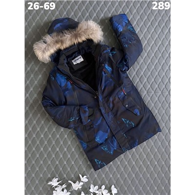 Куртка 289 т.синий