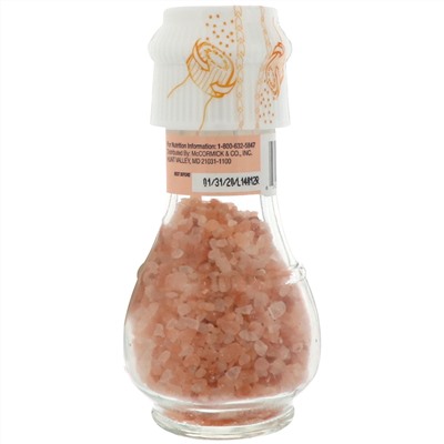Drogheria & Alimentari, Мельничка с полностью натуральной розовой гималайской солью, 3,18 унции (90 г)