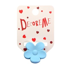 Заколка для волос "КРАБИК" 3 см 1 шт 5 цветов 2-718/64 DecoreMe