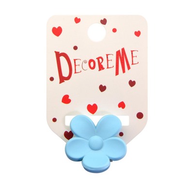 Заколка для волос "КРАБИК" 3 см 1 шт 5 цветов 2-718/64 DecoreMe