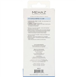 Mehaz, Щипчики для кутикулы № 777 с размером лезвия 1/4, 1 шт.