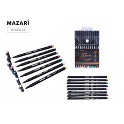 Набор линеров 24 цв. "MERO" 0.4 мм M-5393-24 Mazari