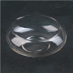 Конфетница Magistro «НЛО», 650 мл, 15.5×7 см, стекло, прозрачная