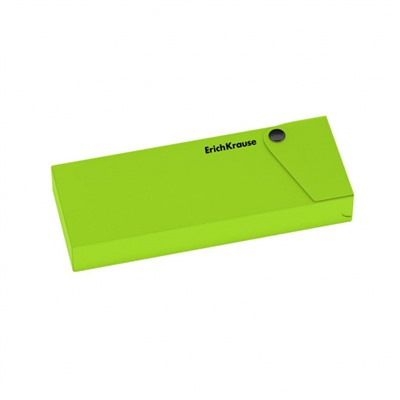 Пенал пластиковый на кнопке "Soft Reef" ассорти 62974 ErichKrause