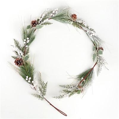 Декор «Новогодняя ветка», 180×25×25 см