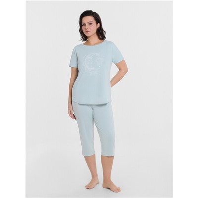 КОМПЛЕКТ ЖЕНСКИЙ (ДЖЕМПЕР, КАПРИ) 592300