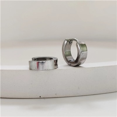 Серьги из стали