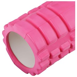 Ролик массажный Sangh, 45×14 см, цвет розовый
