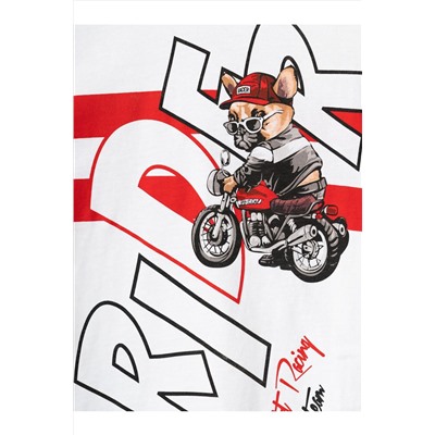 Фуфайка трикотажная для мальчиков (футболка) PLAYTODAY, 1239880