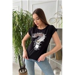 Футболка 8208 (Черный)