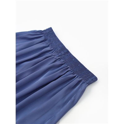 Пижама женская (рубашка, шорты) KAFTAN «Полоса», размер 48-50, синяя