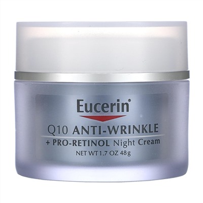 Eucerin, ночной крем против морщин с коэнзимом Q10 и про-ретинолом, 48 г (1,7 жидк. унции)