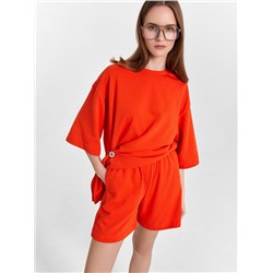 КОМПЛЕКТ ЖЕНСКИЙ (БЛУЗА, ШОРТЫ) 192009