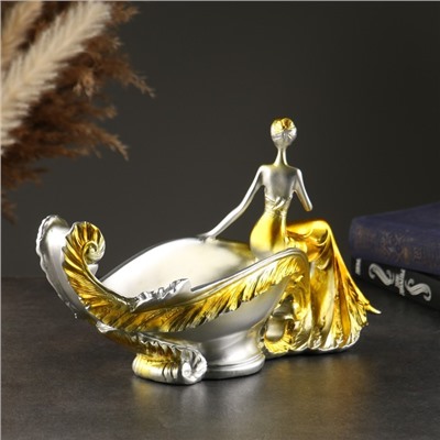 Подставка для бутылки «Девушка в кресле», 28×19 см