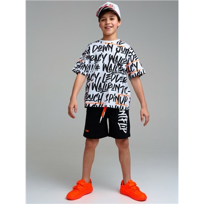 Комплект трикотажный для мальчиков: фуфайка (футболка), шорты
