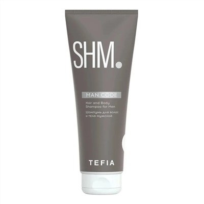 TEFIA Man.Code Шампунь для волос и тела мужской / Hair and Body Shampoo for Men, 285 мл 19926