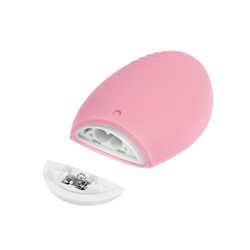 Вибромассажёр для очищения лица Luazon LEM-31, ультразвуковой, от батареек 2хААА