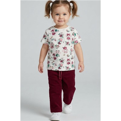 Джемпер детский трикотажный для девочек (футболка) PLAYTODAY, 1240045