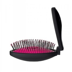 Wet Brush Расчёска массажная складная BWP824PINK Pop Fold Pink, черно-розовый 19067