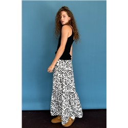 Юбка  NATURE098/02/Белый, черный