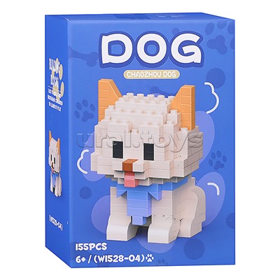 Конструктор "Собака" (155 дет.) в коробке