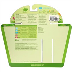 Green Sprouts, Snap & Go Easy Wear Long Sleeve Bib, Pink Bee Floral