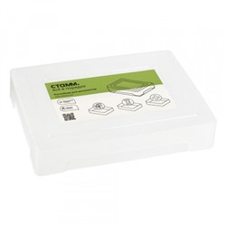 Контейнер для документов А4 прозрачный 245х330х63 мм КТ20 Стамм