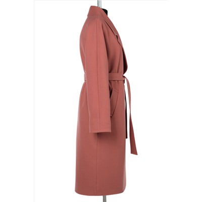 01-12230 Пальто женское демисезонное (пояс)