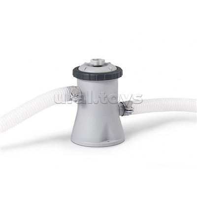 Бассейн каркасный Metal Frame Pool, с фильтром, розовый, от 6 лет, 28292NP INTEX